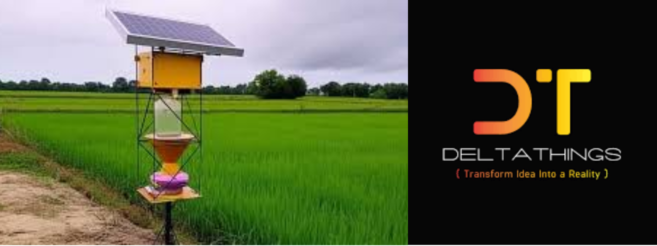 Advanced light trapper “iTrapper” developed by Delta Things in collaboration with PJTSAU